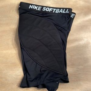 Nike Softball sliding shorts, black, youth XL